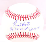 Paul O'Neill Autographed Rawlings OML Baseball w/4x WS Champ - Beckett W Holo