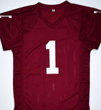 Kyler Murray Autographed Crimson College Style Jersey - Beckett W *Black