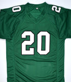 Brian Dawkins Autographed Green Pro Style Jersey- JSA W *Black