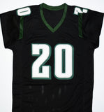 Brian Dawkins Autographed Black Pro Style Jersey w/HOF, Weapon X -Beckett W Holo