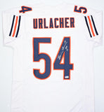 Brian Urlacher Autographed White Pro Style Jersey w/ HOF- Beckett W Hologram