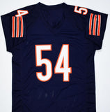 Brian Urlacher Signed Blue Pro Style Jersey w/HOF Monster of Midway-BeckettWHolo