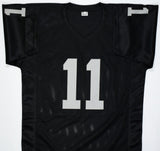 Sebastian Janikowski Autographed Black Pro Style Jersey- Beckett W Hologram *R1