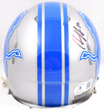 Hendon Hooker Autographed Detroit Lions Speed Mini Helmet-Beckett W Hologram