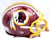 Art Monk Autographed Washington Speed Mini Helmet w/HOF- Beckett W Hologram