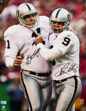 Shane Lechler Sebastian Janikowski Signed Raiders 16x20 Hug Photo-Beckett W Holo