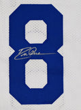 Roger Staubach Drew Pearson Autographed White Pro Style Jersey-Beckett W Holo