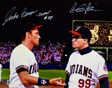 Charlie Sheen Corbin Bernsen Autographed 11x14 Major League Photo-Beckett W Holo