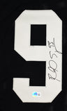 Richard Seymour Autographed Black Pro Style Jersey - Beckett W Hologram *Black