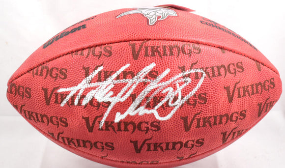 Adrian Peterson Signed Vikings Showcase Limited Edition Duke Football-BA W Holo