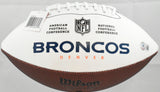Champ Bailey Autographed Denver Broncos Logo Football-Beckett W Hologram *Black