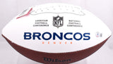 Champ Bailey Autographed Denver Broncos Logo Football-Beckett W Hologram *Black