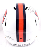 Tim Tebow Autographed Denver Broncos F/S Alternate Speed Helmet-Beckett W Holo