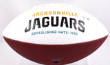 Evan Engram Autographed Jacksonville Jaguars Logo Football - Beckett W Hologram