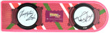 MICHAEL J FOX CHRISTOPHER LLOYD Autographed BACK TO THE FUTURE Hoverboard BAS #3