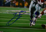 Emmitt Smith Autographed Cowboys 16x20 Running v. Bills Photo- Beckett W Holo