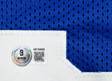 Tony Dorsett Autographed Blue Pro Style Jersey w/HOF- Beckett W Hologram *Black