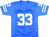 Tony Dorsett Autographed Blue Pro Style Jersey w/HOF- Beckett W Hologram *Black