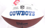 Dorsett/Staubach/Pearson Signed Dallas Cowboys Logo Football-Beckett W Holo