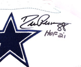 Dorsett/Staubach/Pearson Signed Dallas Cowboys Logo Football-Beckett W Holo