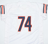 Jimbo Covert Autographed White Pro Style Jersey w/ HOF - Prova *Silver