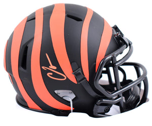 bengals motorcycle helmet Chad Johnson Signed Cincinnati Bengals Eclipse Speed Mini Helmet-Becke – The Jersey Source