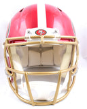 Joe Montana Autographed 49ers F/S Flash Speed Authentic Helmet - Fanatics *Gold