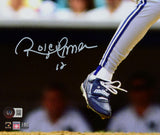 Roberto Alomar Signed Toronto Blue Jays 16x20 Batting Photo- Beckett W Hologram