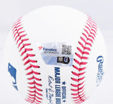 Johnny Bench Autographed Rawlings OML Baseball w/HOF  - Fanatics *Blue