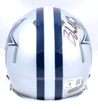 Brandon Aubrey Autographed Dallas Cowboys Speed Mini Helmet - Beckett W Hologram