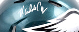 Randall Cunningham Signed Philadelphia Eagles Speed Mini Helmet- Beckett W Holo