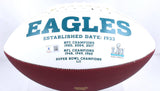 Ron Jaworski Autographed Philadelphia Eagles Logo Football- Beckett W Hologram