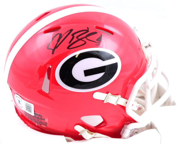 Champ Bailey Autographed Georgia Bulldogs Speed Mini Helmet-Beckett W – The  Jersey Source
