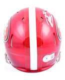 Patrick Willis Autographed 49ers Flash Mini Helmet-Beckett W Hologram *White