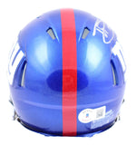 Tommy DeVito Autographed New York Giants Speed Mini Helmet-Beckett W Hologram