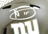 Tommy DeVito Signed New York Giants Salute Speed Mini Helmet-Beckett W Hologram