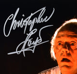 Christopher Lloyd Michael J. Fox Signed Back to the Future 16x20 Photo-Beckett W