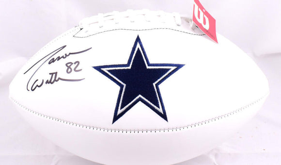 Jason Witten Autographed Dallas Cowboys Logo Football- Beckett W Hologram *Black