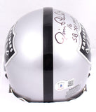 Jim Plunkett Autographed Raiders Mini Helmet w/ SB MVP -Beckett W Hologram