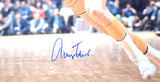 Jerry West Autographed Los Angeles Lakers 16x20 Drive Photo-Beckett Hologram