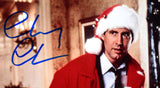 Chevy Chase Autographed 11x14 Christmas Vacation-Beckett W Hologram *Blue