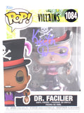 Keith David Autographed Dr. Facilier Funko Pop Figurine #1084 - Beckett W Holo