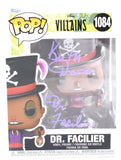 Keith David Autographed Dr. Facilier Funko Pop Figurine #1084 - Beckett W Holo