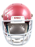 Marcus Allen Autographed USC Trojans F/S Schutt Helmet W/ Heisman- JSA W *Silver