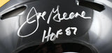 Joe Greene Signed Steelers 63-76 Speed Authentic F/S Helmet w/HOF-Beckett W Holo