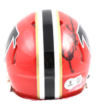 Deion Sanders Autographed Atlanta Falcons 66-69 Speed Mini Helmet-Beckett W Holo