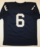 Gerald Hodges Autographed Navy Blue College Style Jersey- JSA Authenticated