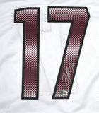 Terry McLaurin Autographed White Pro Style Jersey-Beckett W Hologram *Silver