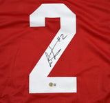 Cris Carter Autographed Red College Style Jersey - Beckett W Hologram *Black