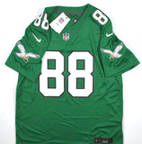 Dallas Goedert Signed Eagles Kelly Green Nike Vapor Limited  Jersey - Fanatics